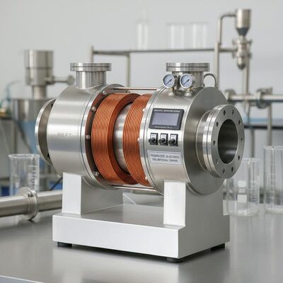 Voedingsgrootte 20-325 Mesh Magnetische deeltjesseparator met duurzaam koperen spoelmateriaal voor magnetische scheiding