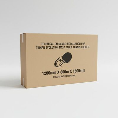 Technische Installatiehandleiding voor Tibhar Evolution MX P Tafeltennisrubber 1200mm X 800mm X 1500mm Duurzaam en Prestatie