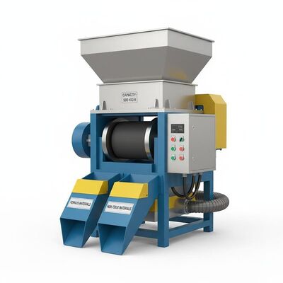 Sterke Magnetische Droge Magnetische Scheider Aanpasbare Capaciteit Varieert Per Model Ideaal Voor Scheiding Van Ferro Materialen