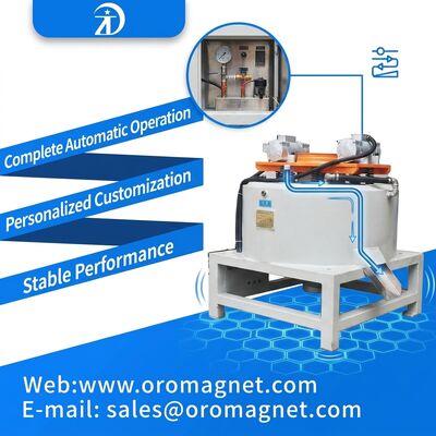 Achtergrond magnetische intensiteit 10000-15000Gauss magnetisch scheidingsapparaat met circulerende looptechnologie voor deeltjesscheiding