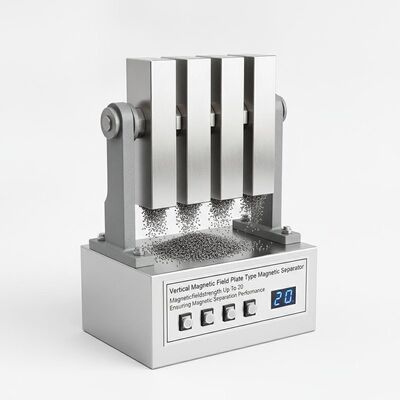 Verticale magnetische veldplaat type Magnetische scheider met een magnetische veldsterkte tot 20
