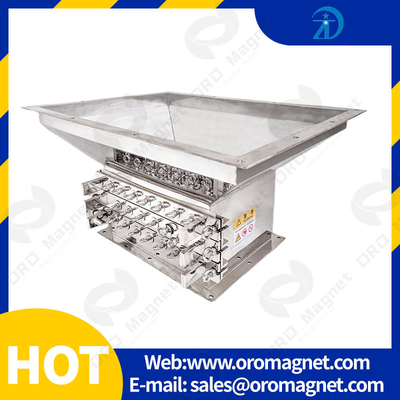 Multi Geschikte de Laag Permanente Magnetische Separator van de plastiekenindustrieën 25 mm