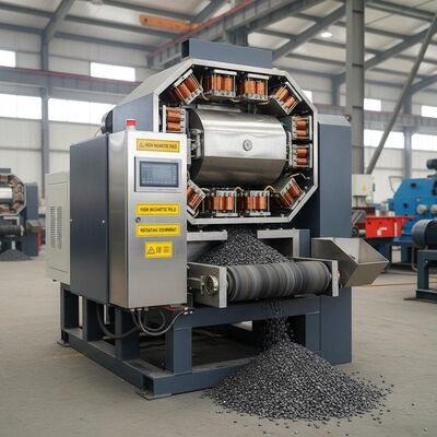 Achtergrond Magnetische intensiteit 10000-15000Gauss Magnetische scheidsmachine Mijnbouw Frequentie 50 60Hz Magnetische scheidsapparatuur voor industrieel gebruik
