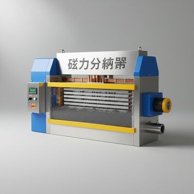 Hoog Magnetisch Veld Intensiteit Natte Plaat Magnetische Scheider Ontworpen voor Uniforme Magnetische Veldverdeling Levert Magnetische Scheiding