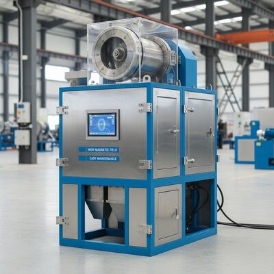 Magnetische separator met hoge magnetische veldintensiteit met een hoge helling die een eenvoudige installatie en eenvoudig onderhoud biedt