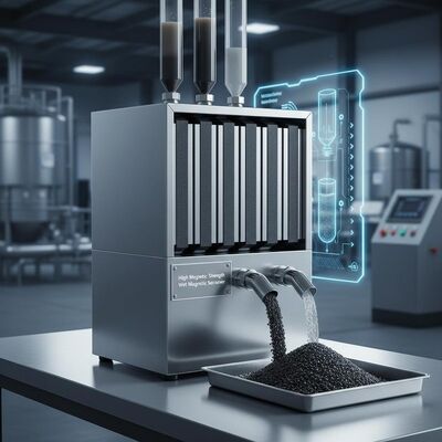 Magnetische separator met hoge magnetische sterkte voor natte platen, ideaal voor minerale scheiding en -recuperatie in industriële verwerking