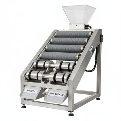 Aanpasbare droge magnetische separator gebouwd met een sterke magnetische veldsterkte voor de scheiding van magnetische deeltjes