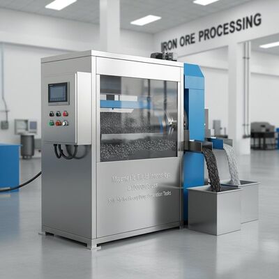 IJzererts natte magneetscheider met een magnetische veldsterkte van ≥10000 Gauss, geschikt voor zware scheidingstaken