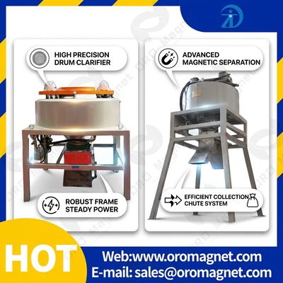 Koperen spoel materiaal Magnetische scheidsmachine met stabiele prestaties en 50 60Hz frequentie Ideaal voor magnetische scheidswerkzaamheden