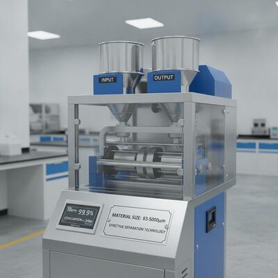 Materiaalgrootte 83-5000 μm magnetische scheidingsmachine die 99,9 zuiverheid en verbruik ≤3,9 kW biedt Ontworpen voor effectieve scheiding