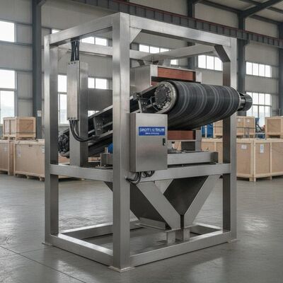 Magnetische materialscheiding in mijnbouw en recycling Elektromagnetische scheider van roestvrij staal Capaciteit 1 tot 15 ton per uur