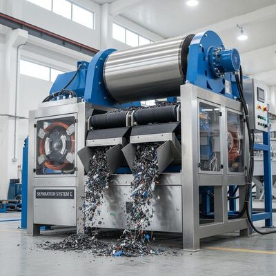 Separation Of Ferrous Metals From Non Metallic Materials Elektromagnetische Separator Met Automatic Working And Insulation Method E Voor Sorteren