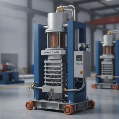 Spanning 220-480 natte magnetische scheider Verticale structuurvorm Vaste of mobiele installatie Type ontworpen voor magnetische scheiding