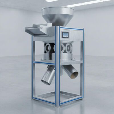 Ti Shell materiaal Permanent Magnetisch Separator met voedingsgrootte 0,1-3 mm Effectieve Magnetische Separatieapparatuurkeuze